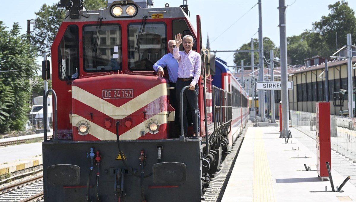 Uraloğlu: Sirkeci-Kazlıçeşme Raylı Sistem Hattı'nı bu yıl açmayı hedefliyoruz Uraloğlu: Sirkeci-Kazlıçeşme Raylı Sistem Hattı'nı bu yıl açmayı hedefliyoruz