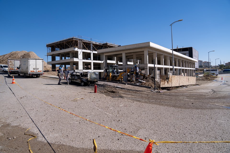 Ankara'da doğalgaz faciasından dönüldü - 1