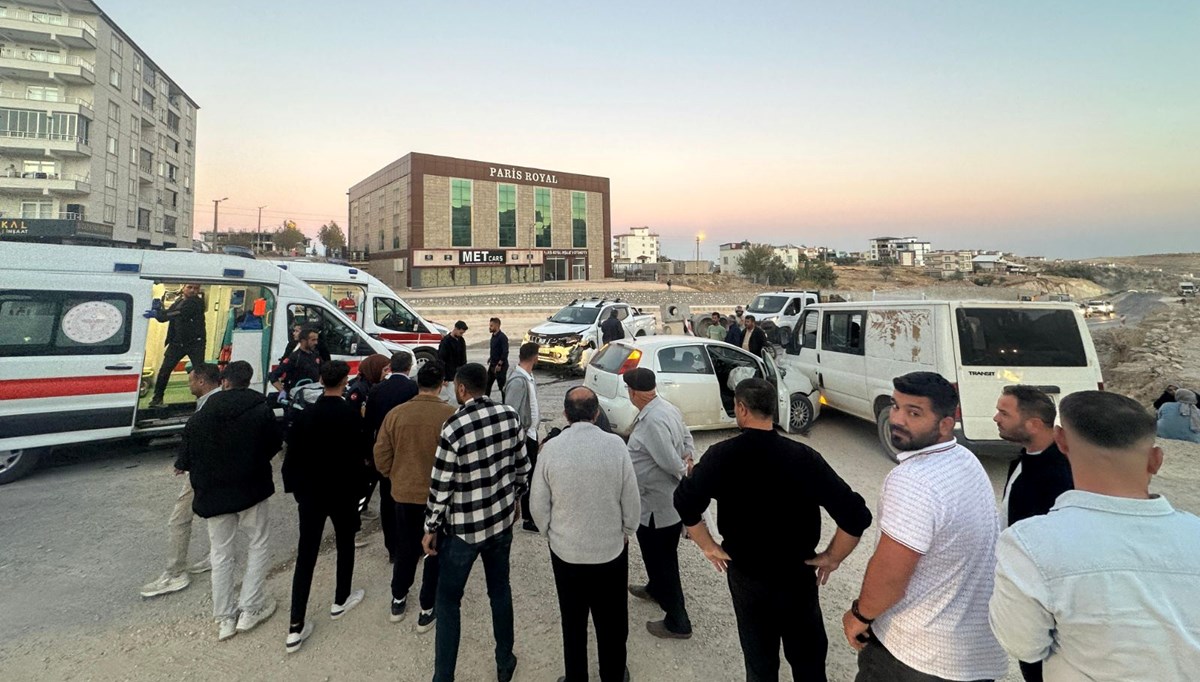 Adıyaman'da zincirleme kaza