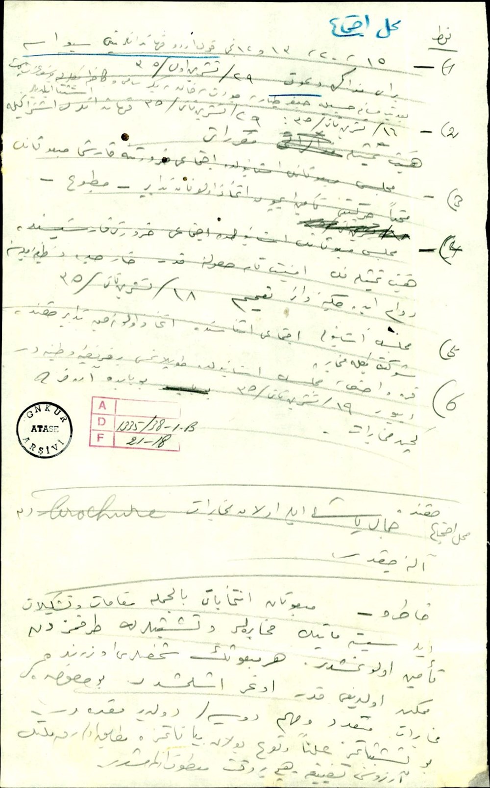 Atatürk'ün el yazısı notları Kurtuluş Savaşı'na dair detayları gün yüzüne çıkarıyor - 26