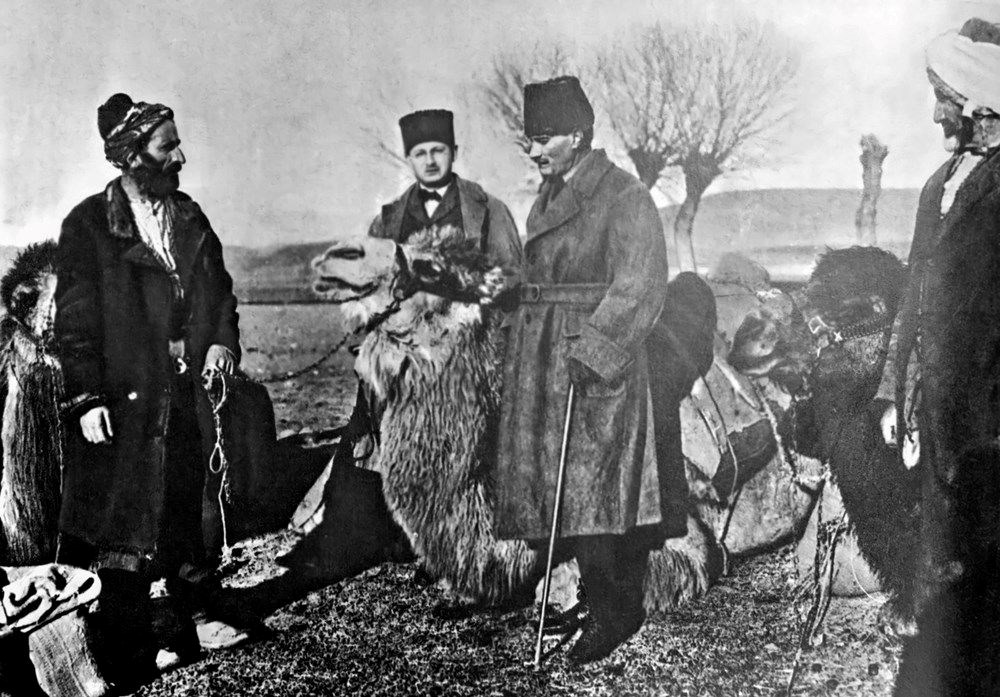 Cumhuriyet 102 yaşında! Dijital restorasyonla yenilenmiş 100 Atatürk fotoğrafı - 89