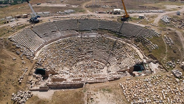 Laodikya Antik Kenti ziyaretçileri ağırlamaya hazırlanıyor