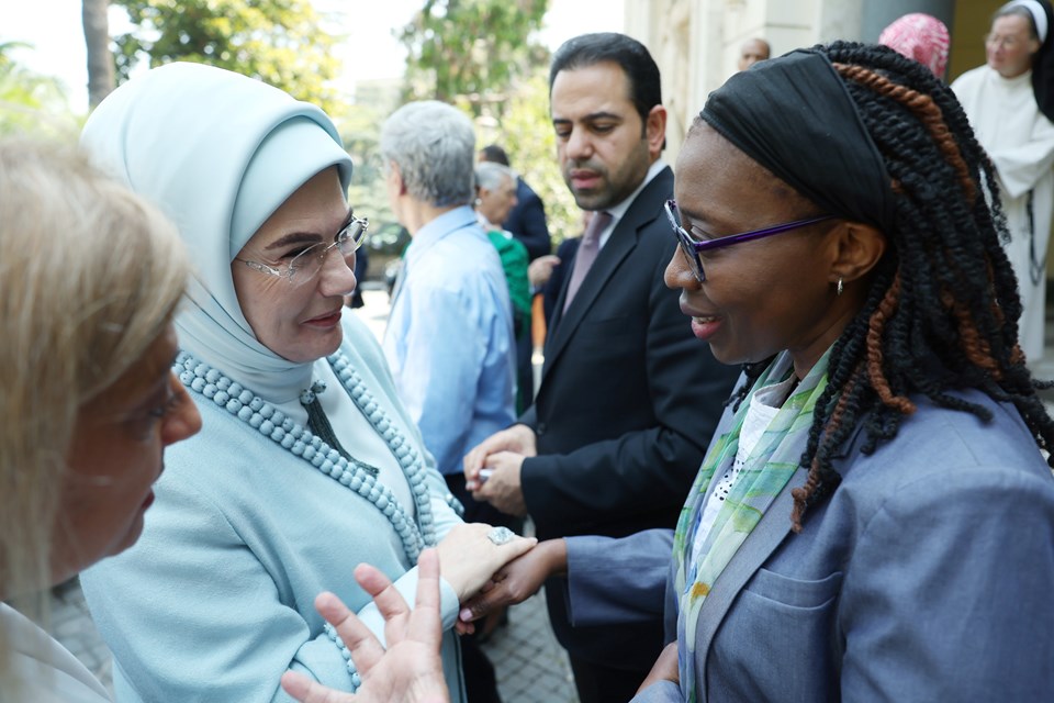 Emine Erdoğan'dan Vatikan'da "Dünya 5'ten büyüktür" mesajı - 3