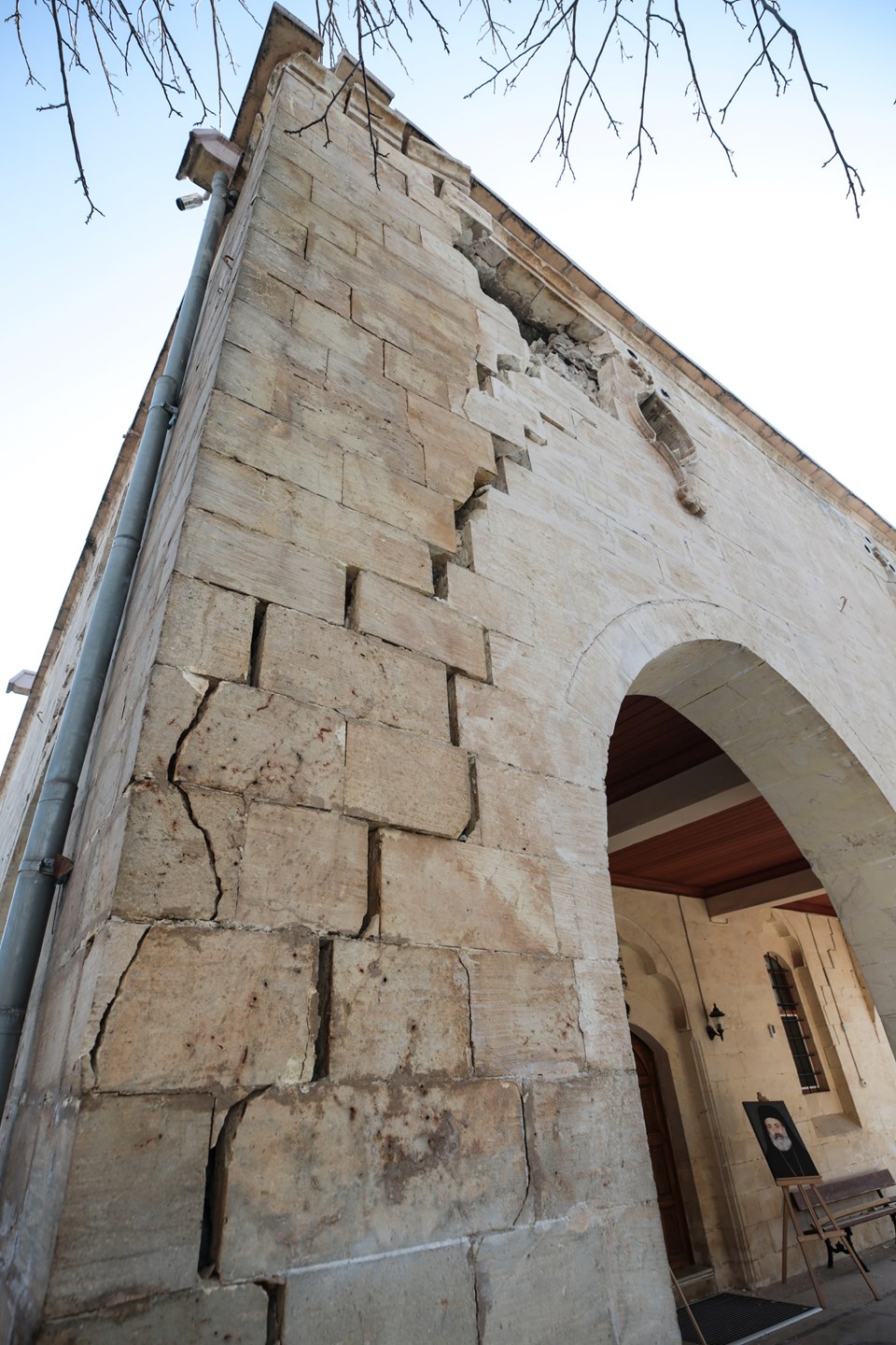 Adıyaman'daki Süryani Kilisesi de ağır hasar aldı - 2