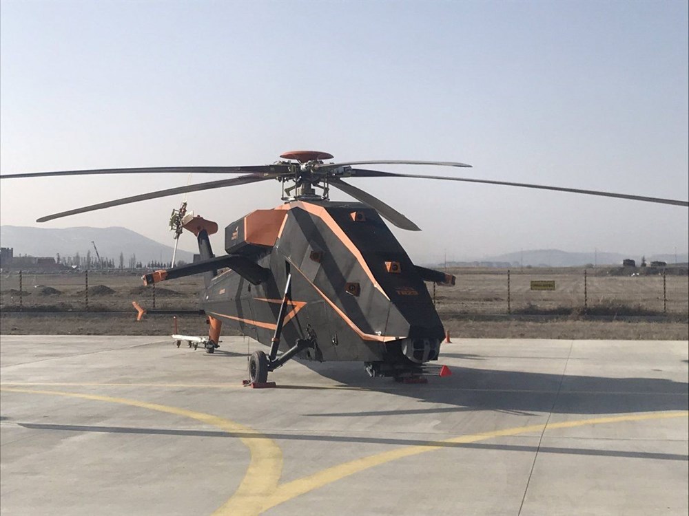 TUSAŞ'ın insansız elektrikli taarruz helikopteri T629 ilk kez görüntülendi (Türkiye'nin yeni nesil yerli silahları) - 3