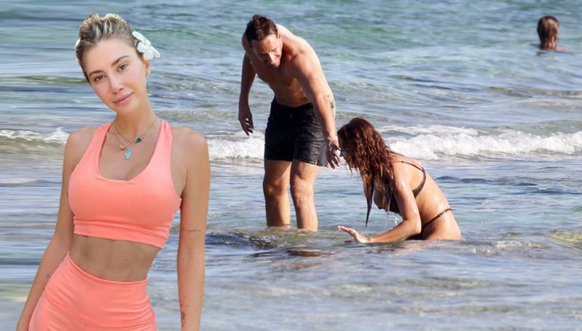 Irina Shayk, Şeyma Subaşı'nın eski sevgilisi Guido Senia ile tatilde