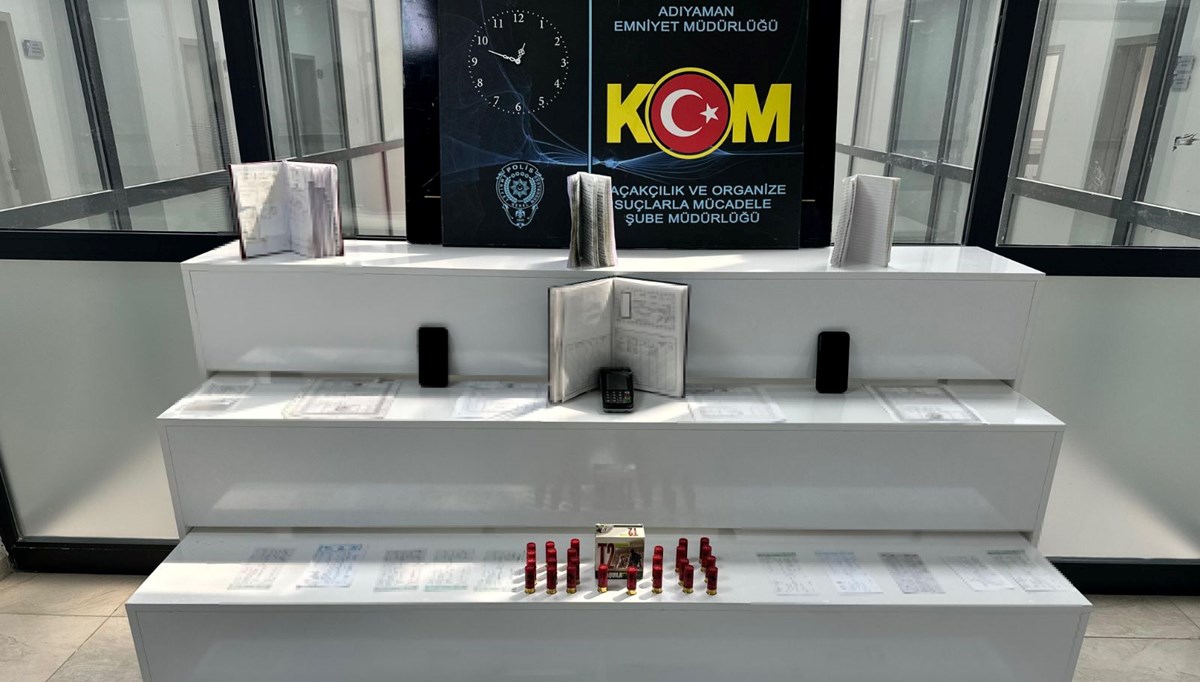 Adıyaman’da tefecilik operasyonu