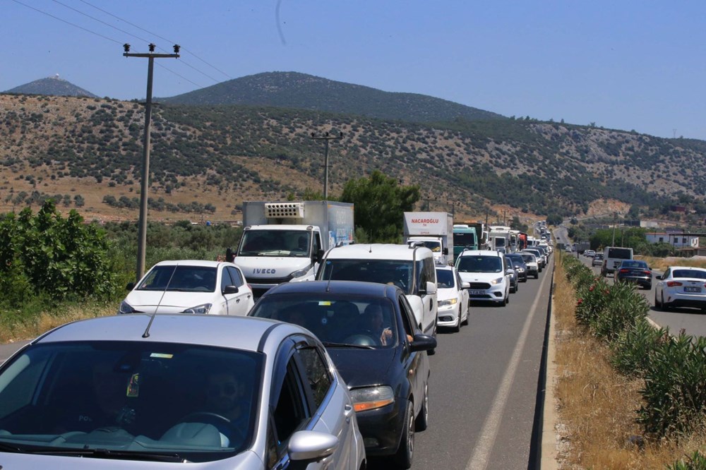 Bodrum'da bayram yoğunluğu: Son 48 saatte 35 bin araç giriş yaptı - 3