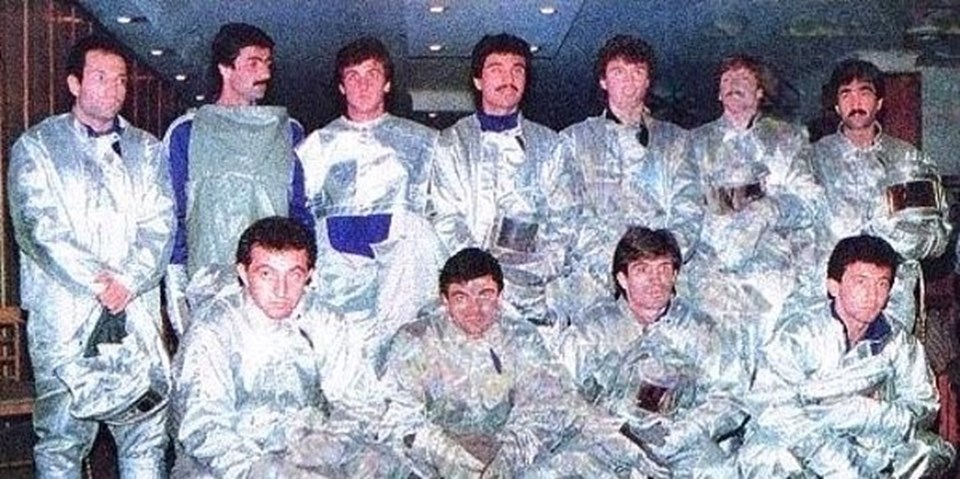 Çernobil dizisi 'Uzay takımı Beşiktaş' temalı bu fotoğrafı gündeme taşıdı - 1
