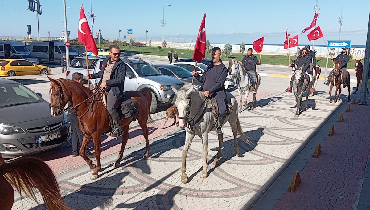 İstiklal Yolu'nu at sırtında geçecekler İstiklal Yolu'nu at sırtında geçecekler