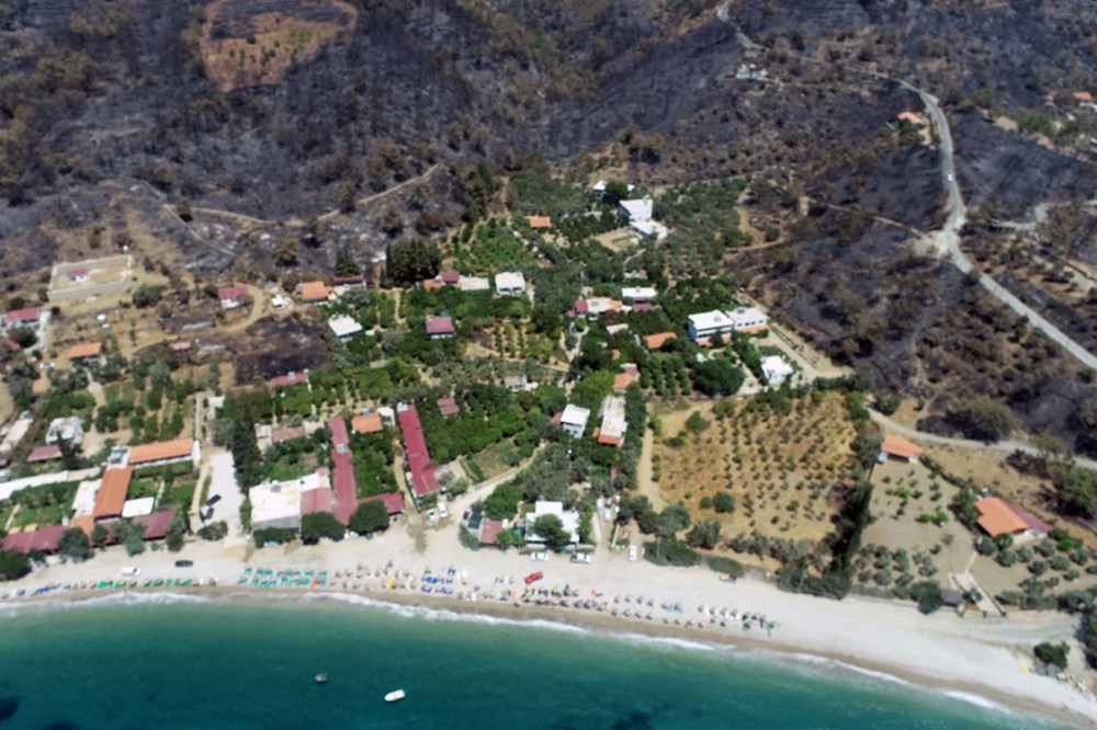Muğla'daki yangın: Mazı Mahallesi'nden geriye bunlar kaldı - 4
