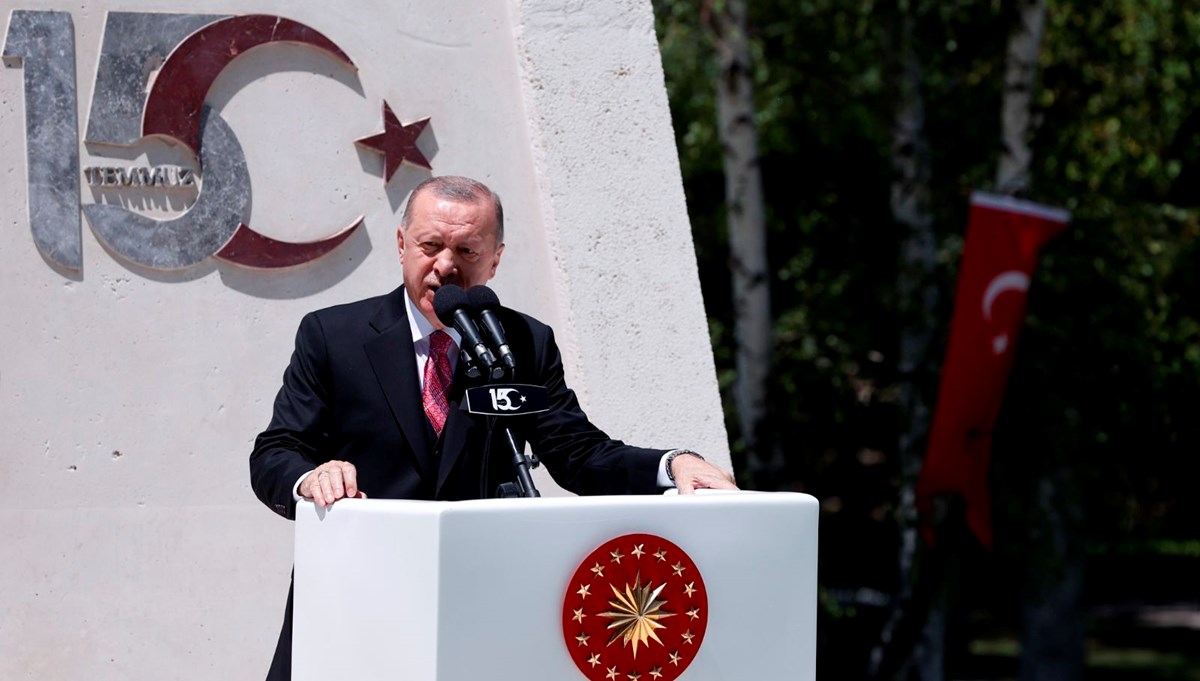 Cumhurbaşkanı Erdoğan: Cesaret abidelerinin hakkını ödeyemeyiz