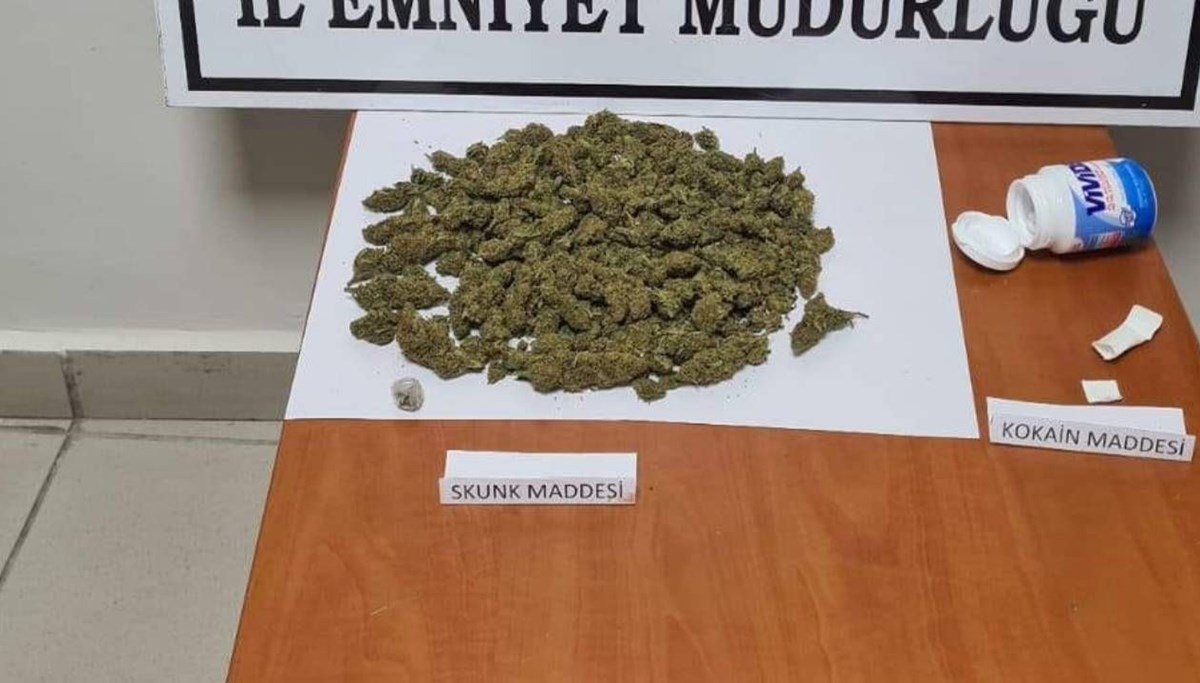 Sinop'ta uyuşturucu operasyonu