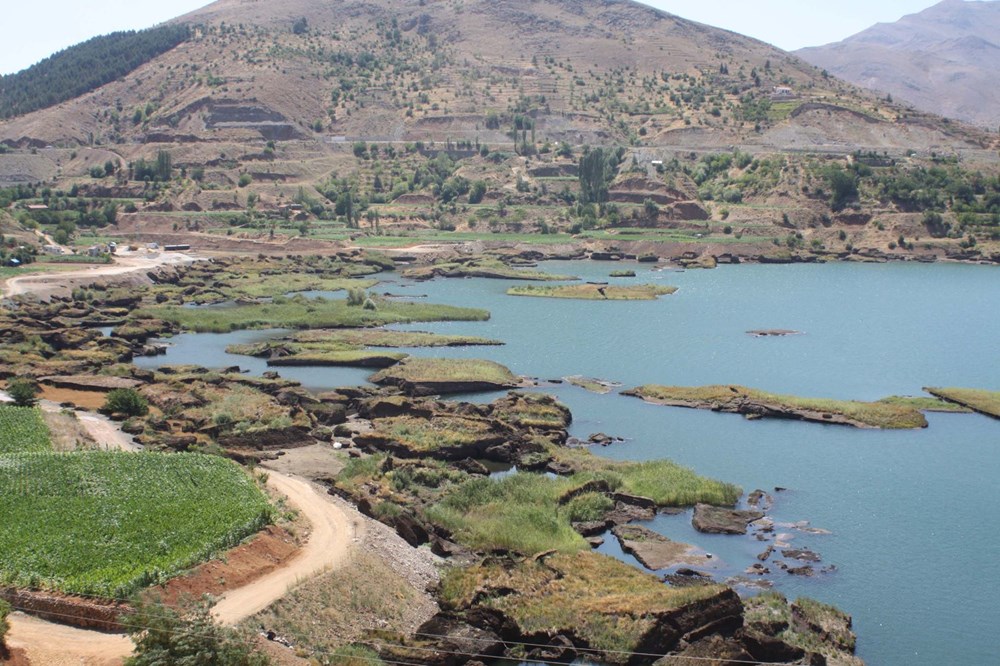 Baraj gölündeki yüzen adalar sabitlenecek - 9