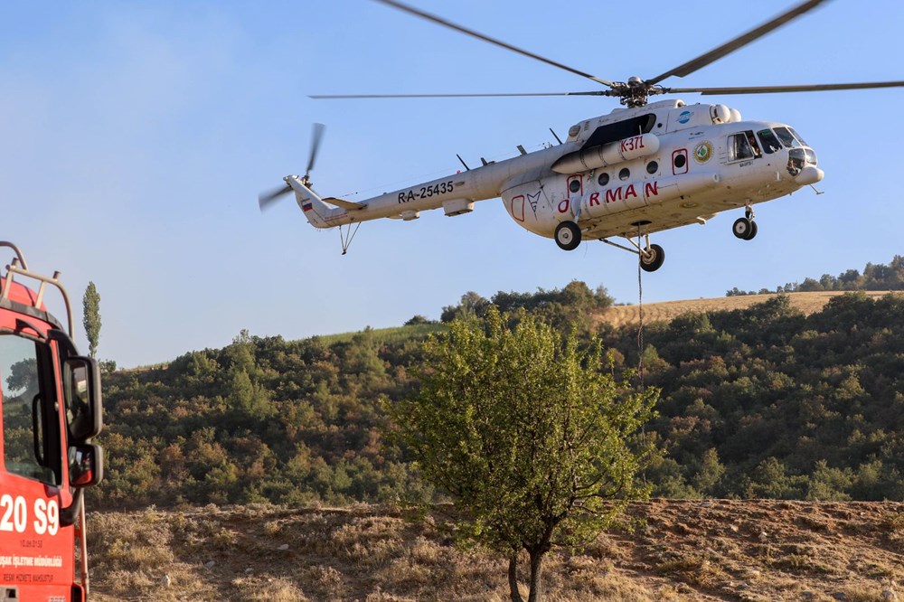 Orman yangınlarıyla mücadele: Yamanlar, Urla ve Göynük'teki yangınlar kontrol altında - 41