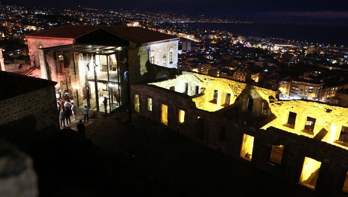 Trabzon'da restorasyonu tamamlanan Kızlar Manastırı ziyarete açıldı