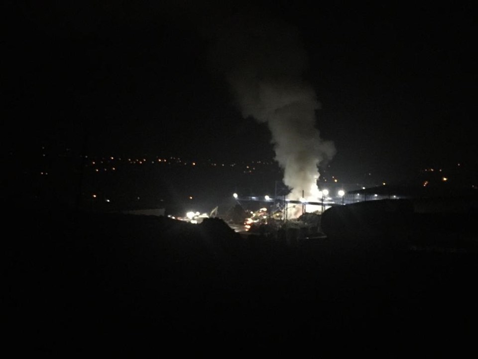 Bartın'da fabrika yangını - 2