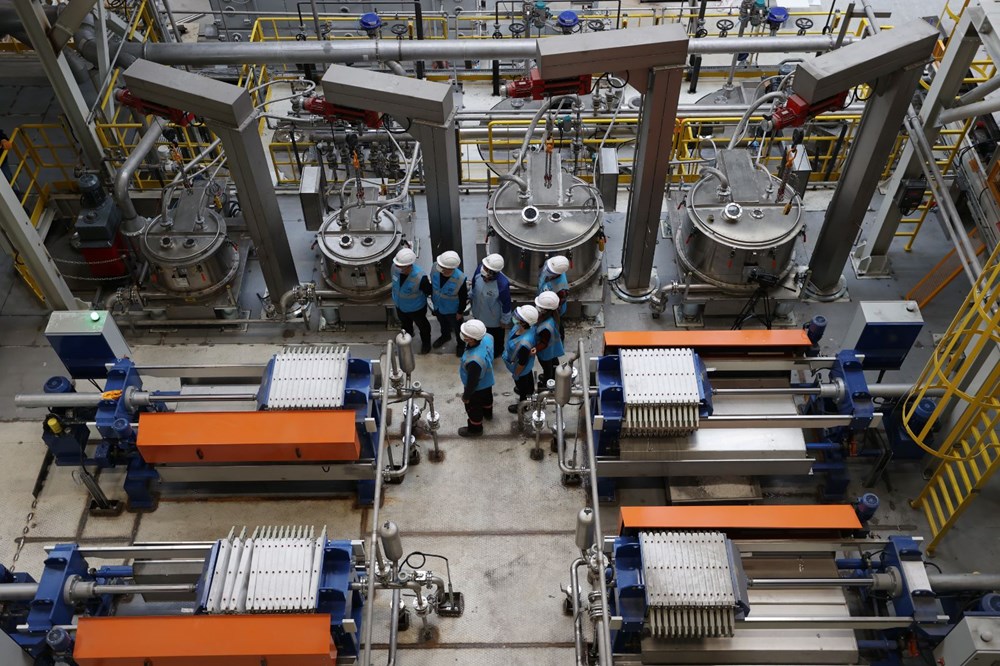 Türkiye'nin ilk lityum üretim tesisi resmen açıldı - 5