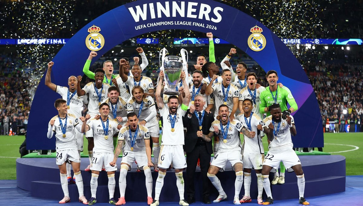 UEFA Şampiyonlar Ligi'nde unutulmaz final | Real Madrid tarih yazdı: 15. kez şampiyon