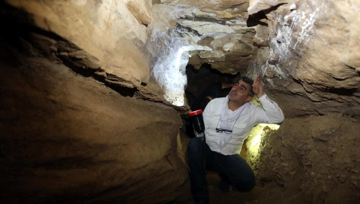 Put Mağaraları'nın duvarlarındaki figürlere inceleme: Seramik kalıntıları tespit edildi