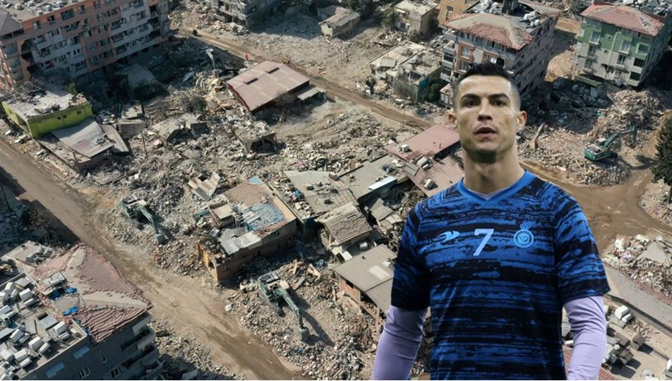 Cristiano Ronaldo'dan depremzedeler için yardım uçağı