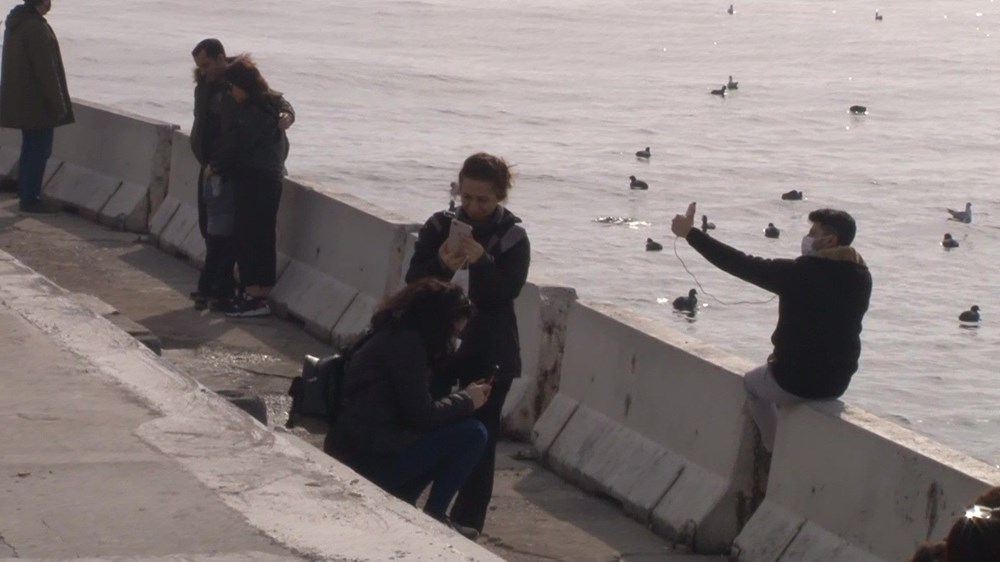 Kısıtlama yokmuş gibi! İstanbul'da sahiller doldu taştı - 11