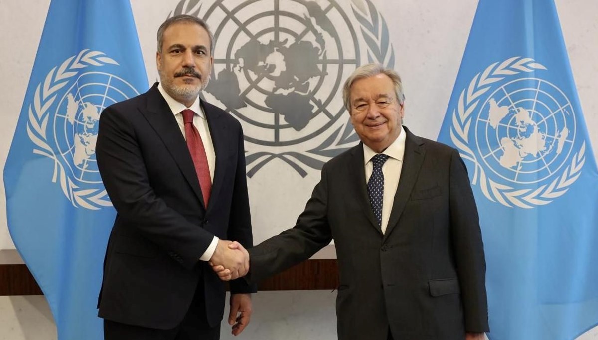 Dışişleri Bakanı Fidan, BM Genel Sekreteri Guterres ile görüştü Dışişleri Bakanı Fidan, BM Genel Sekreteri Guterres ile görüştü