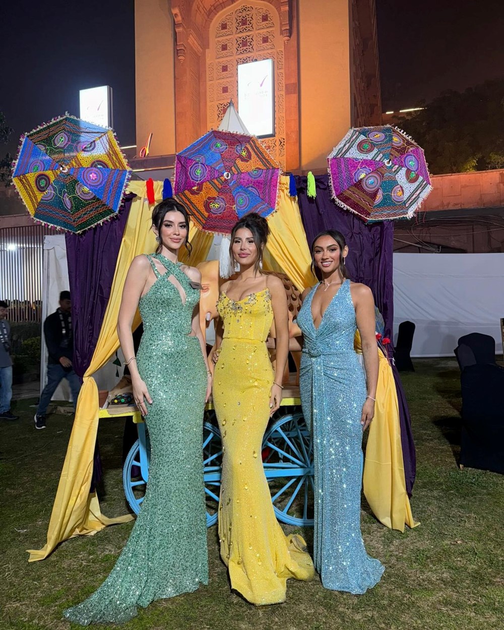 Miss Turkey 2022 birincisi Nursena Say Hindistan'da - 1