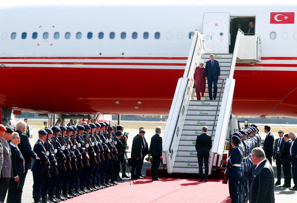 Almanya'da en üst düzey önlemler (Cumhurbaşkanı Erdoğan Almanya'da) - 1
