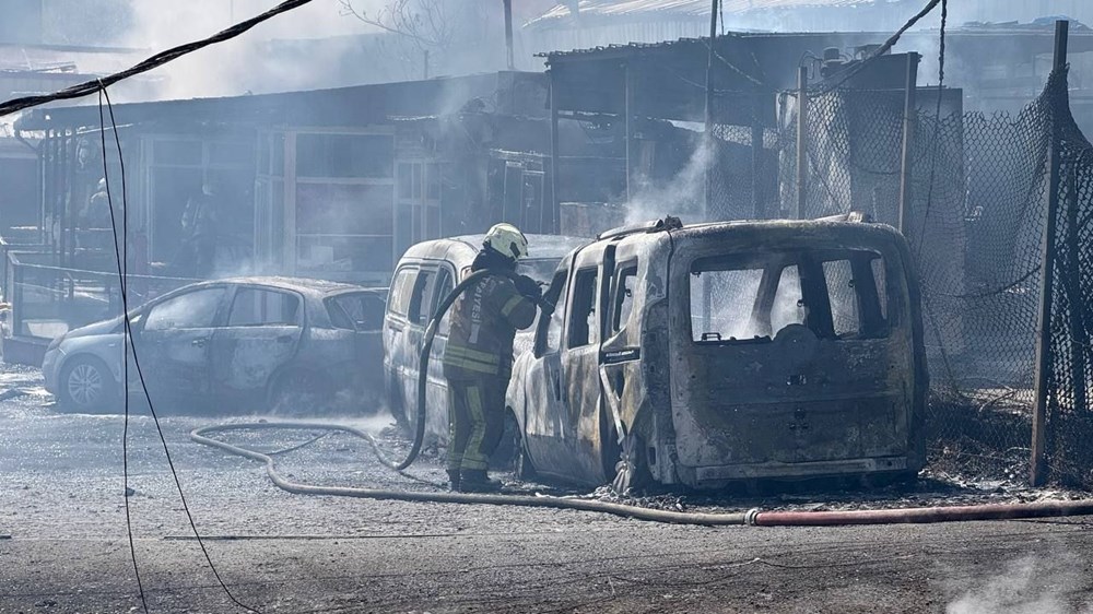 İkitelli'de kimya deposunda büyük yangın - 3