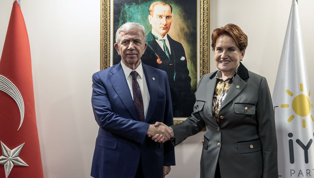 Mansur Yavaş'tan Akşener'e ziyaret Mansur Yavaş'tan Akşener'e ziyaret