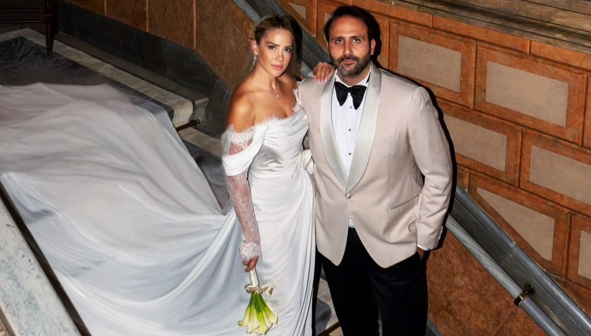 Oyuncu Derya Taşbaşı ile Deniz İçmeli evlendi