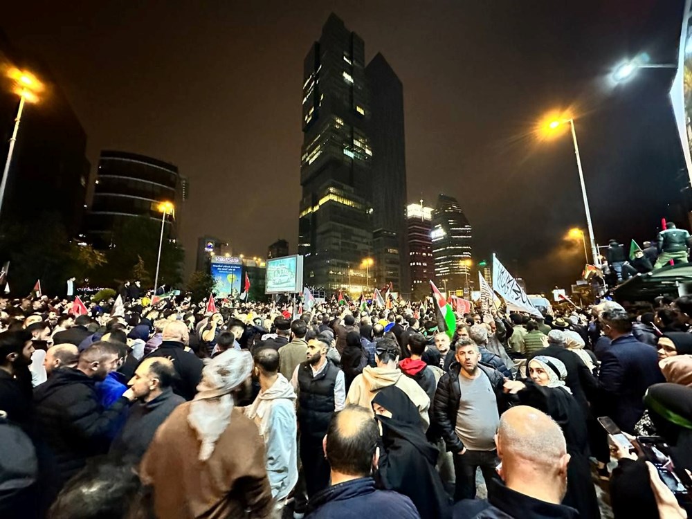 Yurt genelinde İsrail protestoları (Binlerce kişi sokaklara çıktı) - 15