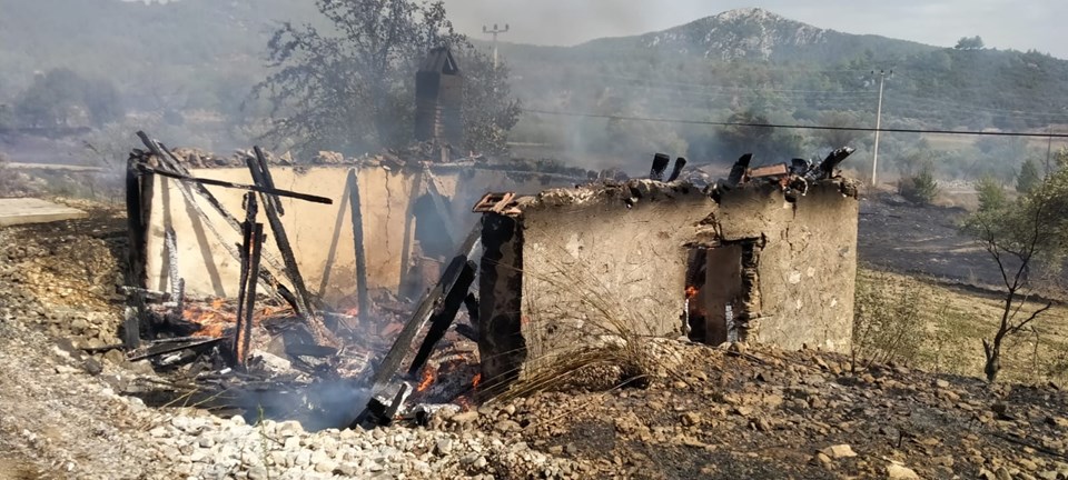 Muğla'da orman yangını: Yerleşim yerlerini tehdit ediyor - 1