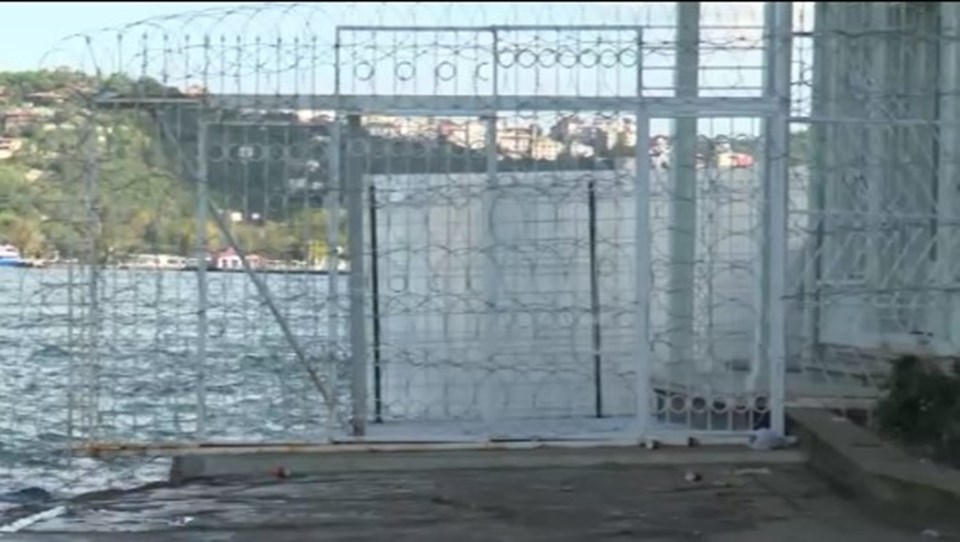 Kapatılan yalı yolu