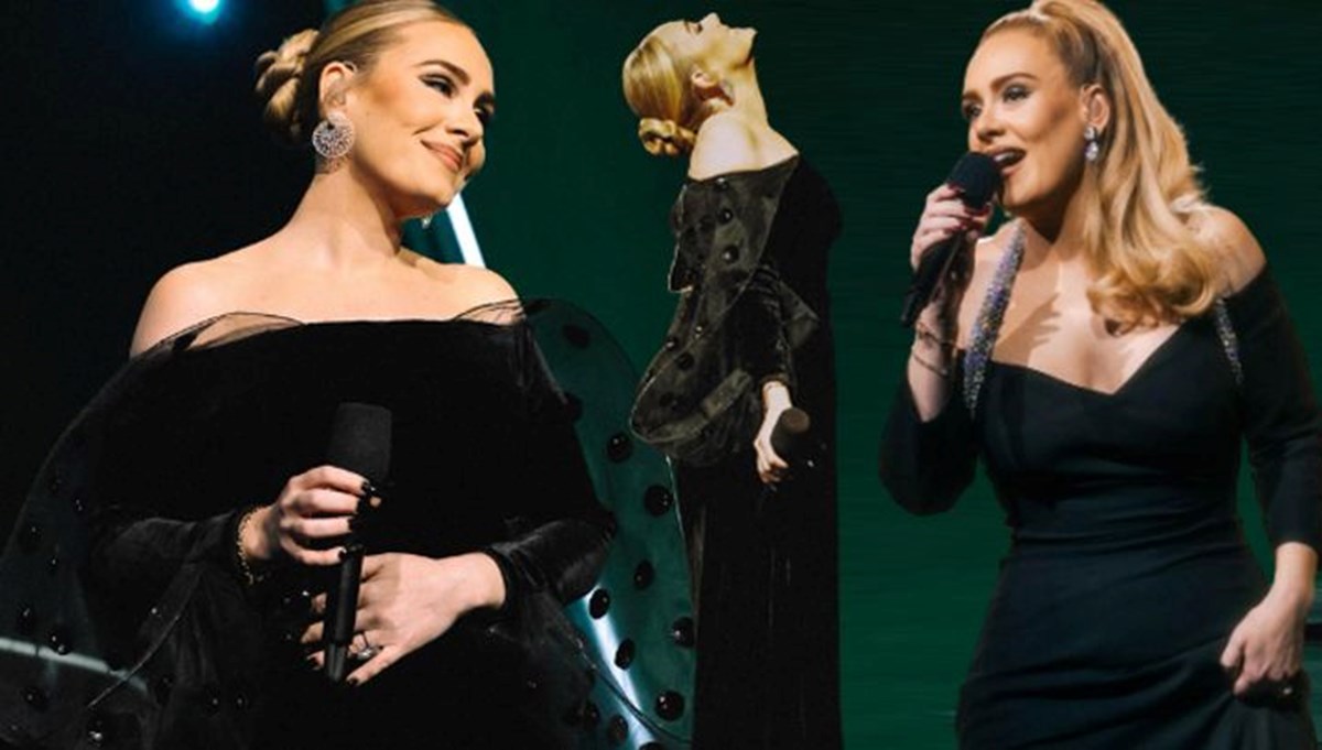 Adele'den sevgilisi Rich Paul'a konserde doğum günü sürprizi