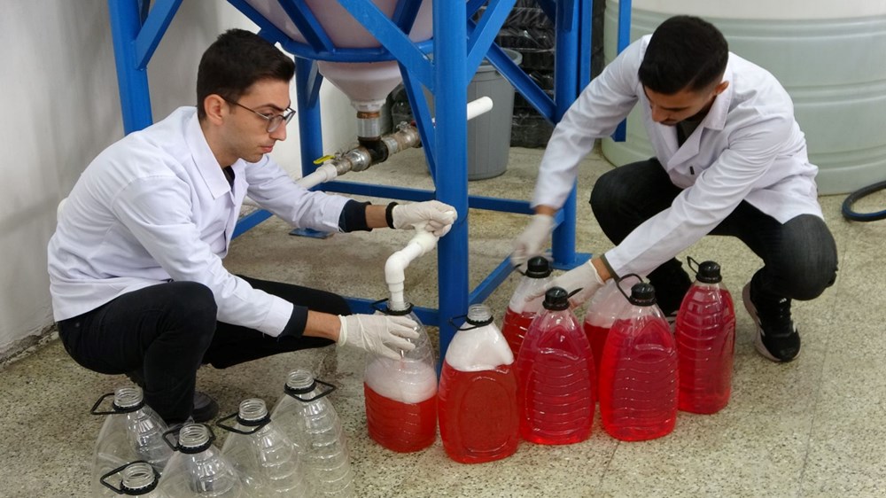 Van Gölü suyundan sıvı sabun ve kozmetik ürünleri üretiliyor! ''Hem cilde faydalı hem de saç köklerine iyi geliyor'' - 7