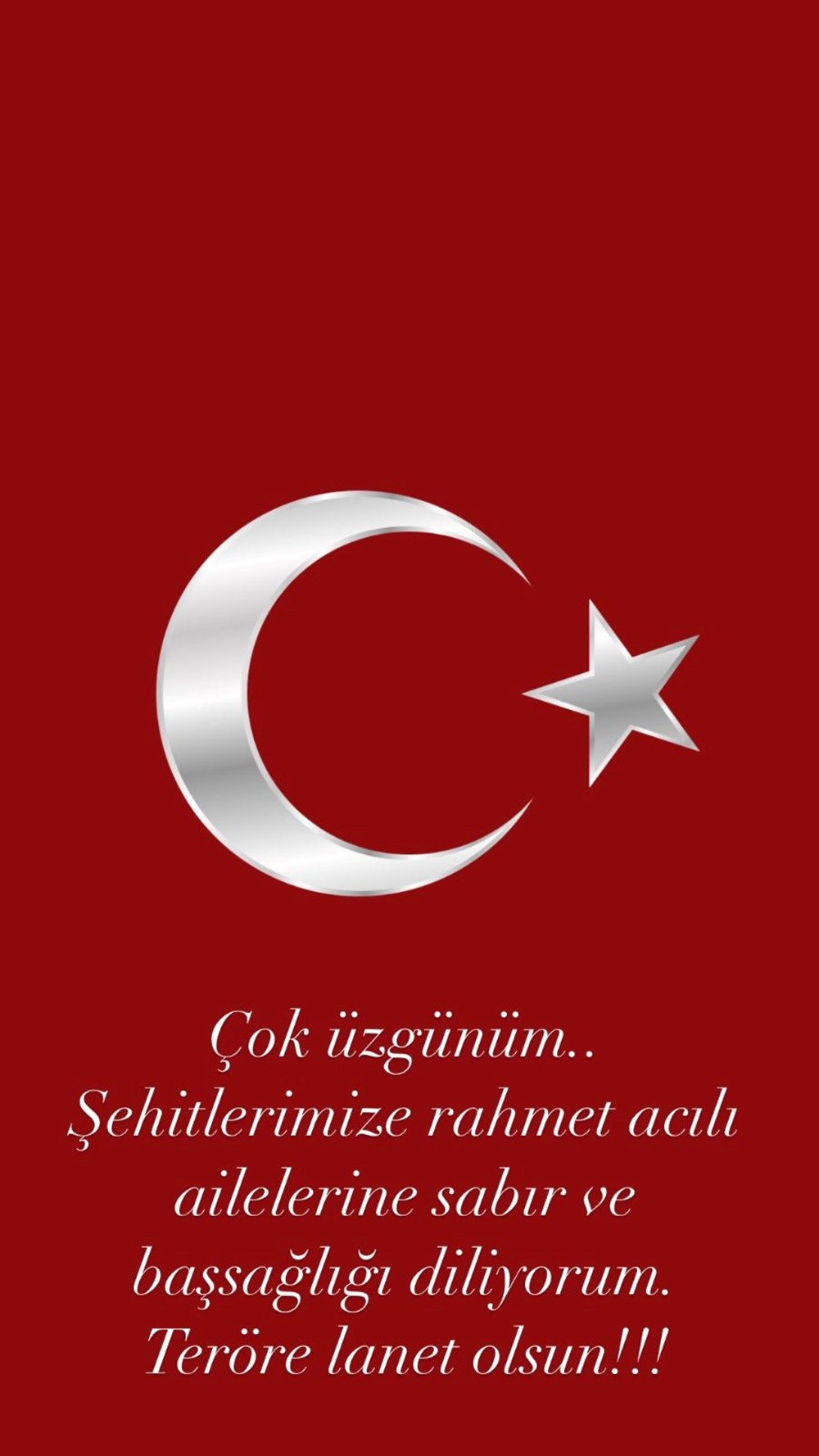 Ünlü isimlerden hain saldırı sonrası taziye mesajları: Milletimizin başı sağ olsun - 19