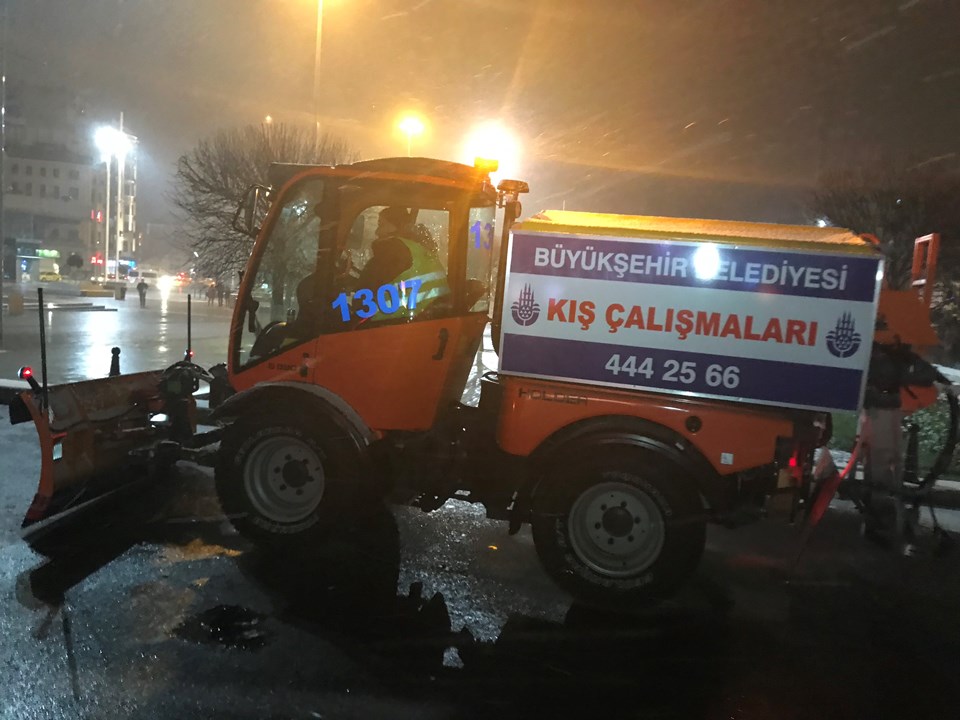 İstanbul ve Ankara'da kar yağışı etkili olmaya başladı - 1