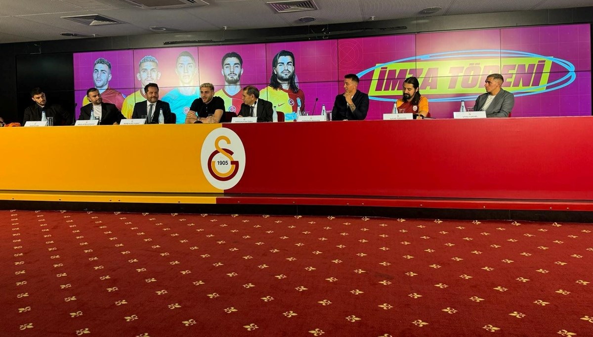 Galatasaray 5 futbolcusuyla sözleşme uzattı