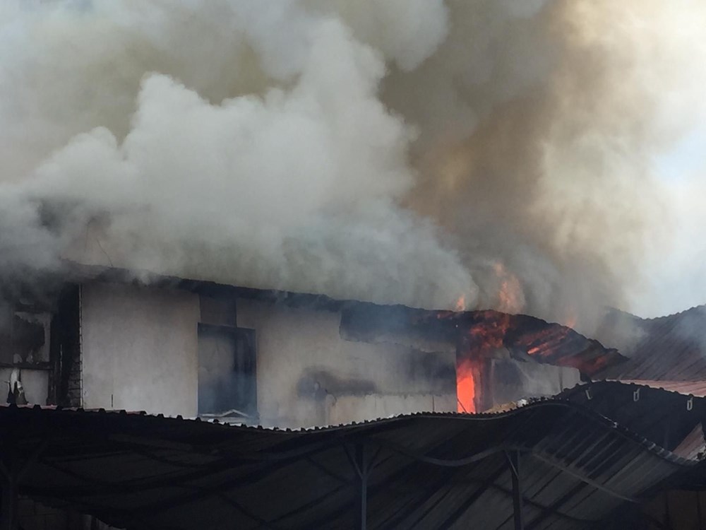 Ordu�da mobilya atölyesinde yangın NTV Ordu�da mobilya atölyesinde yangın NTV