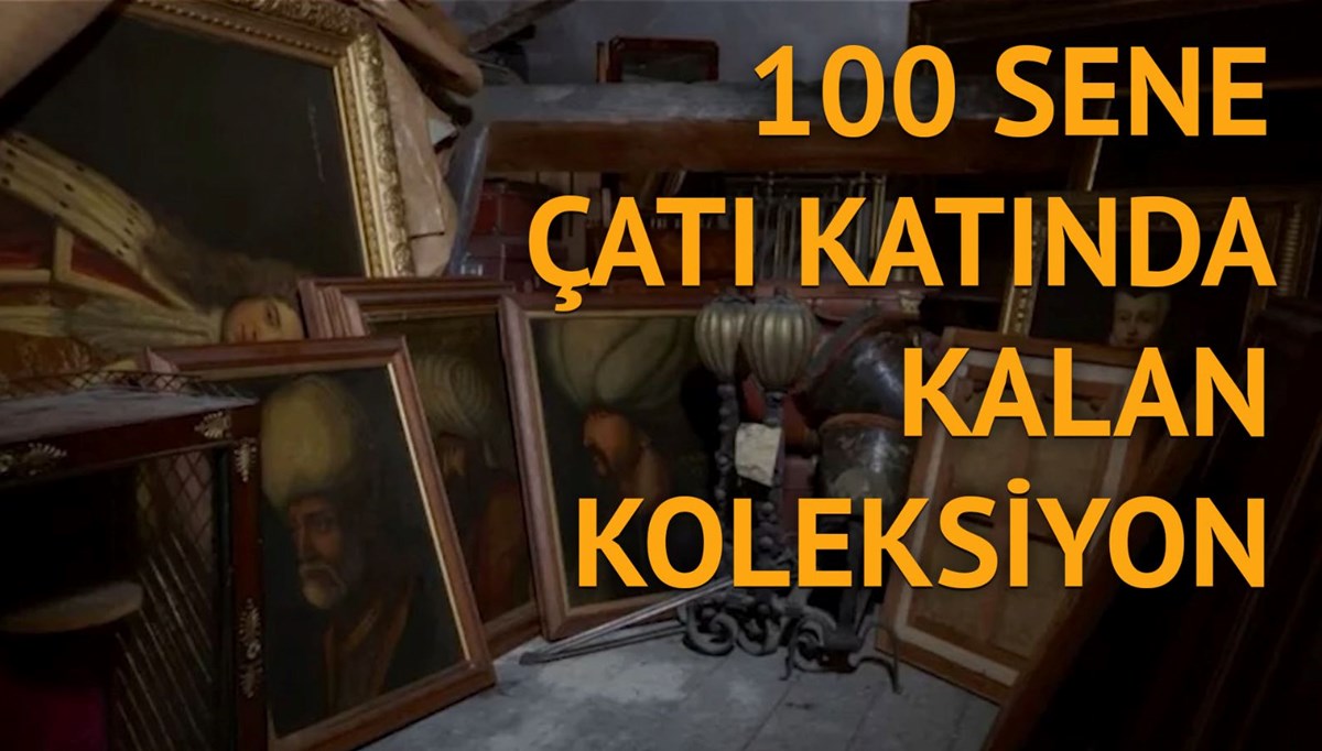 NTV ekibi Osmanlı padişahlarının tablolarını görüntüledi