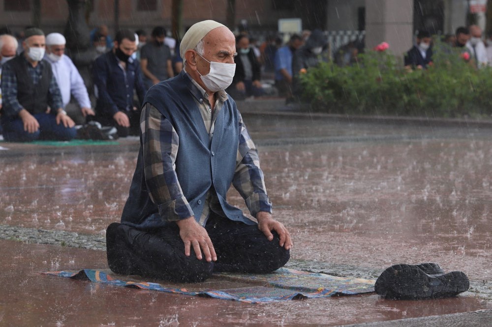 Corona virüs tedbirli 4. cuma namazı - 5