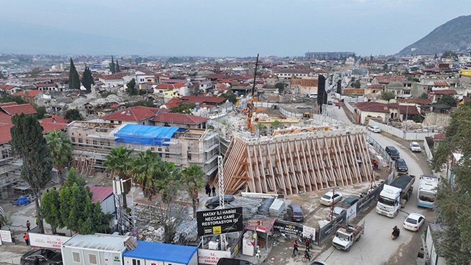 Habib-i Neccar Camisi'nin restorasyonu sürüyor - 3