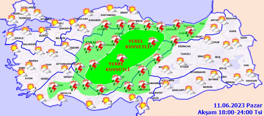 Meteoroloji 20 il için uyardı (bugün hava nasıl olacak?) - 3