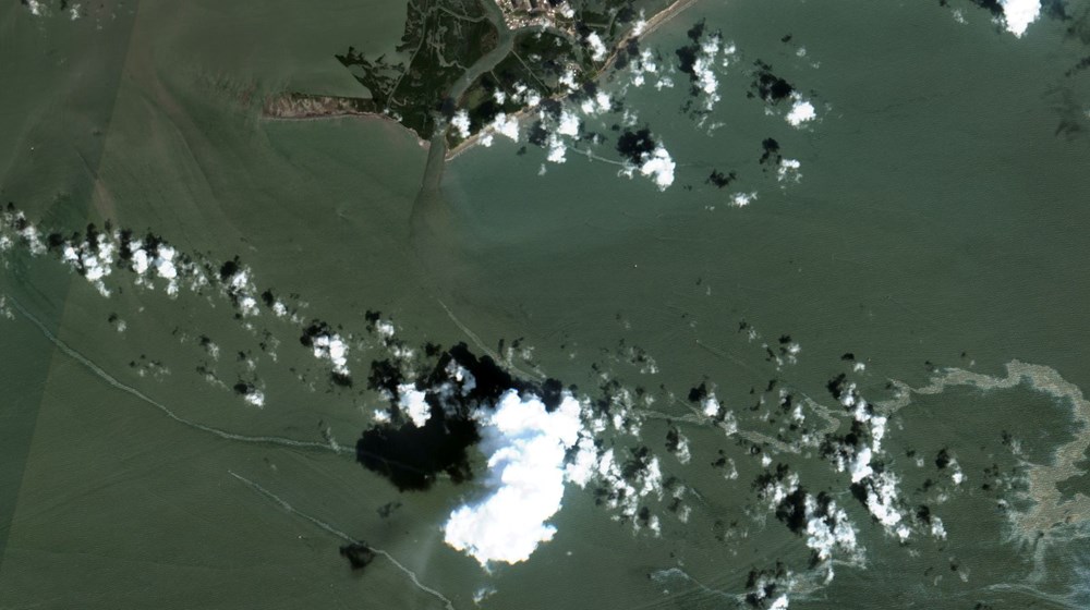 Astronotlar paylaştı: Larry Kasırgası uzaydan görüntülendi - 4