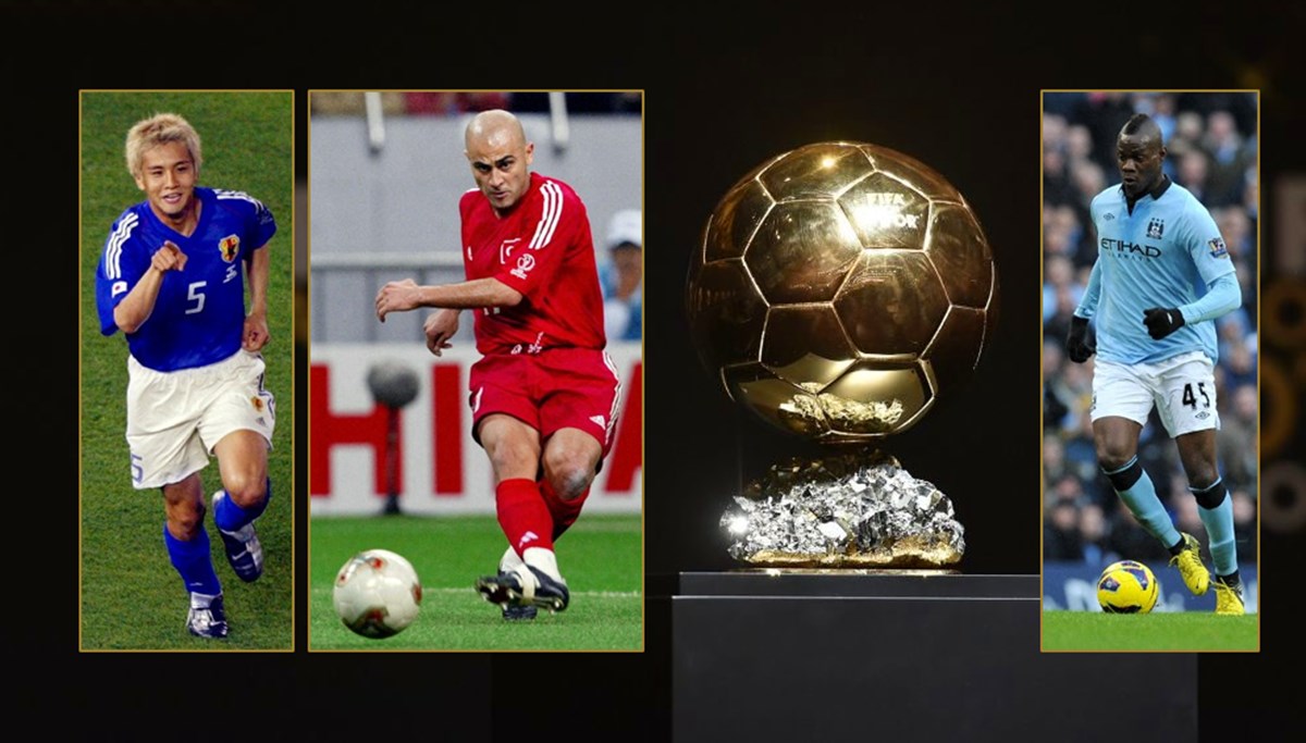 Türkiye'de forma giymiş ve BALLON d'Or'a aday gösterilen futbolcular