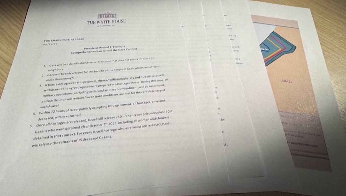 Trump'ın Gazze planı uluslararası basında