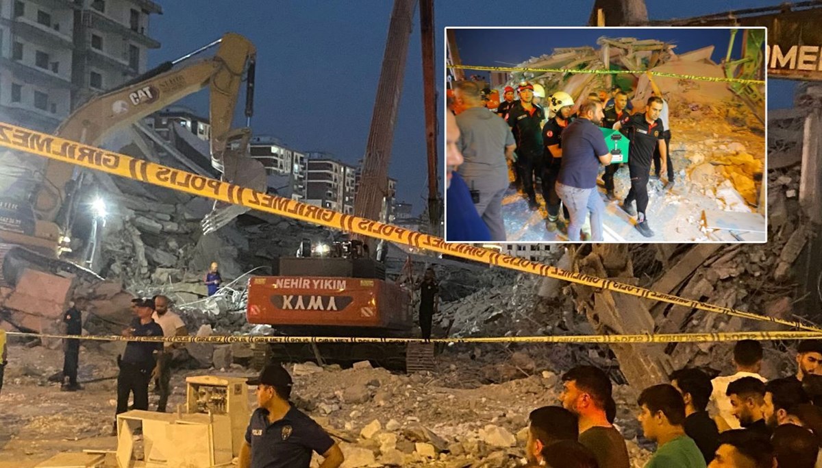 İş makinası operatörü göçük altında kaldı İş makinası operatörü göçük altında kaldı