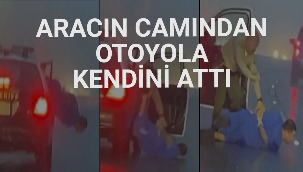 Elleri kelepçeli mahkum, polis aracından böyle kaçmaya çalıştı Elleri kelepçeli mahkum, polis aracından böyle kaçmaya çalıştı